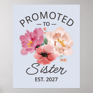 Poster Promovida a Irmã Est 2027 Irmã Mais Velha VI
