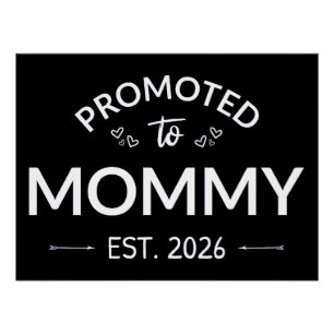 Póster Promovida a Mamãe Est. 2026 II