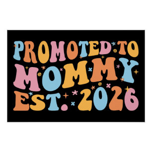Póster Promovida a Mamãe Est. 2026 III