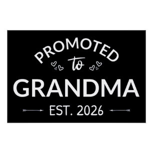 Póster Promovido À Avó Est. 2026 II