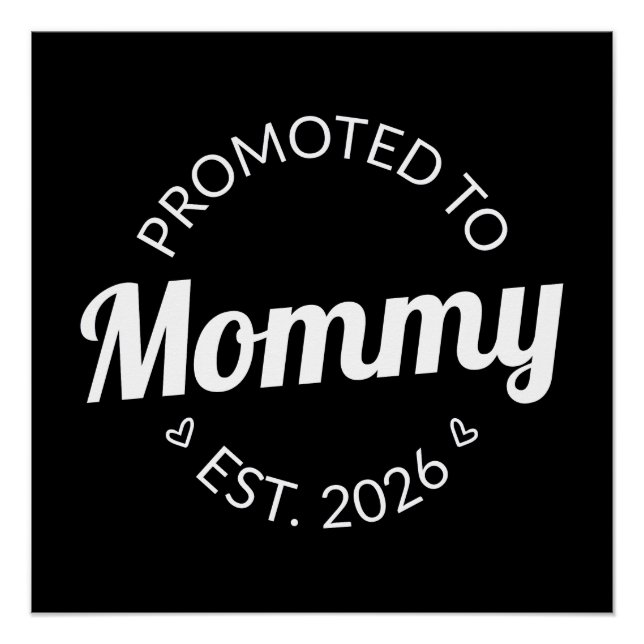 Póster Promovido A Mamães Est. 2026 I (Frente)