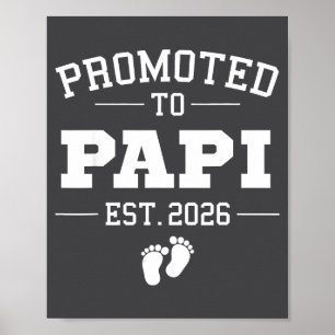 Poster Promovido a Pa Est 2026 Anúncio de Gravidez