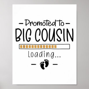 Poster Promovido a Primo Grande - Anúncio de Gravidez 1ru