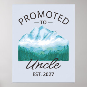 Poster Promovido a Tio Est 2027 Novo Tio VI