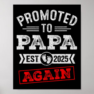 Poster Promovido Ao Papa Novamente Anúncio De Gravidez De