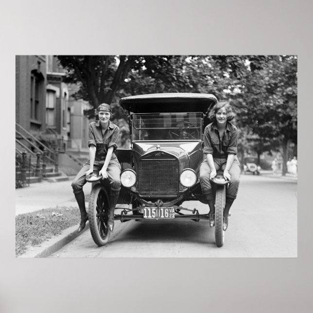 Poster Pronto para andar, 1922 (Frente)