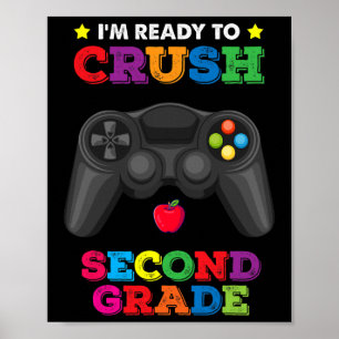 Poster Pronto Para Esmagar Jogo De Vídeo De 2ª Série Game