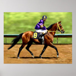 Póster Pronto para Executar - Pintura em Cavalo