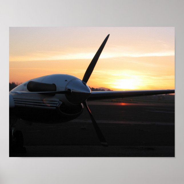 Poster Prop. ao pôr do sol (Frente)