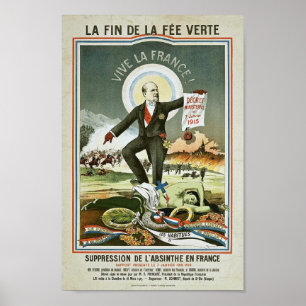 Poster Propaganda Anti-Absinthe