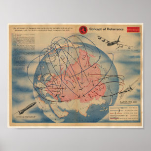 Poster Propaganda Antisoviética Vintage