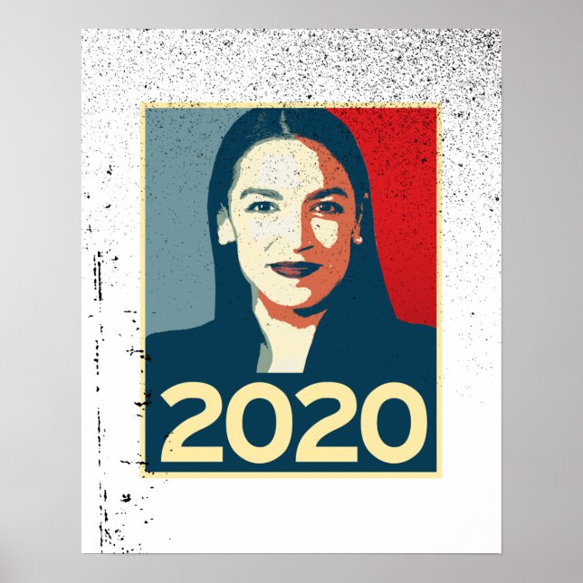 Poster Propaganda AOC 2020 (Frente)