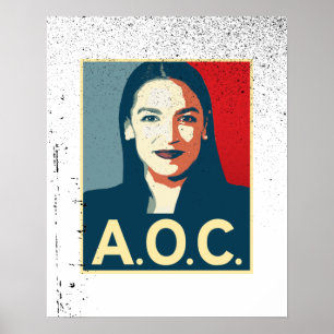 Poster Propaganda AOC 2024