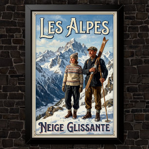 Poster Propaganda de Moda Vintage dos Anos 1920