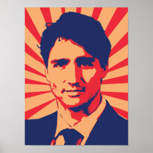 Poster Propaganda de Trudeau