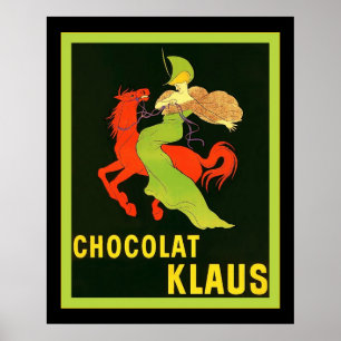 Póster Propaganda do francês do vintage do ~ de Chocolat