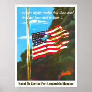 Póster Propaganda do vintage