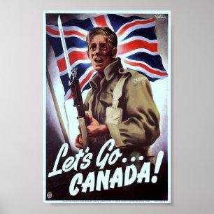 Póster Propaganda do vintage WW2