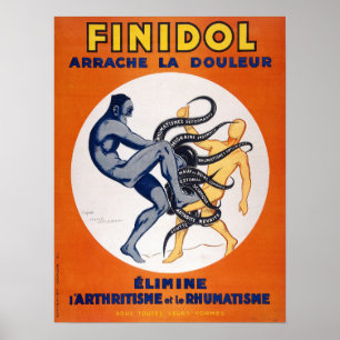 Poster Propaganda dos assassinos de dor da medicina do