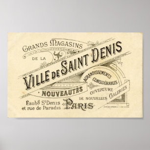 Poster Propaganda francesa 2 do vintage