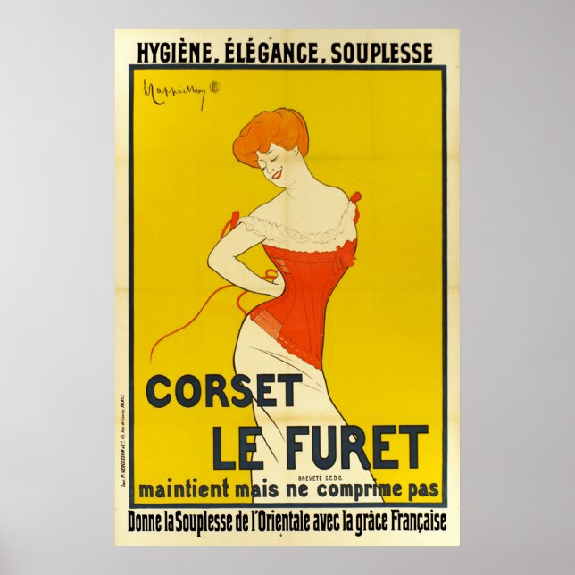 Poster Propaganda Francesa Vintage Leonetto Cappiello (Frente)