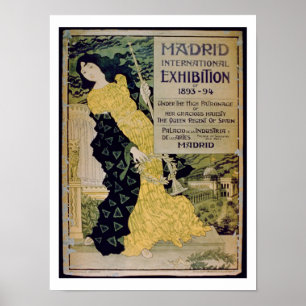 Póster Propaganda para 'o International Exhibi de Madrid