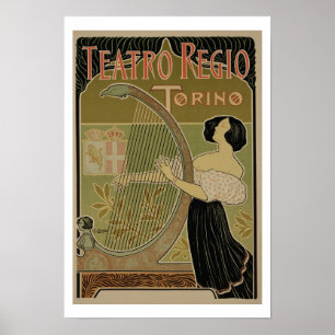 Póster Propaganda para 'o teatro Royal