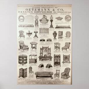 Poster Propaganda para Oetzmann & Co.