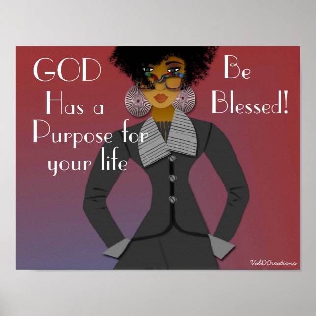 Póster Propósito de Deus (Frente)