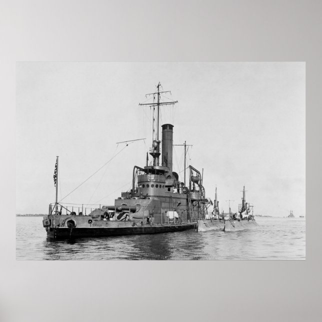 Póster Proposta Submarina WW1, 1916 (Frente)