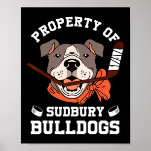 Poster Propriedade De Mulheres Da Súbbury Bulldog Diverti