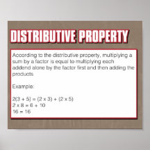 Propriedade de Números - Propriedade Distributiva