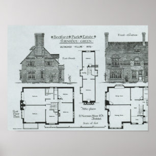 Poster Propriedade do parque de Bedford