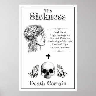 Poster Props De Halloween Da Peste