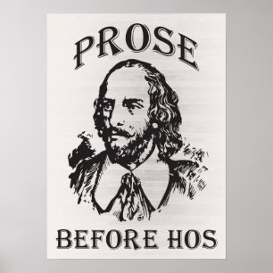 Poster Prose Antes de Hos - Shakespeare