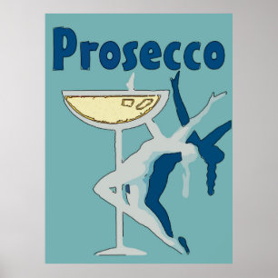 Póster Prosecco Dancer