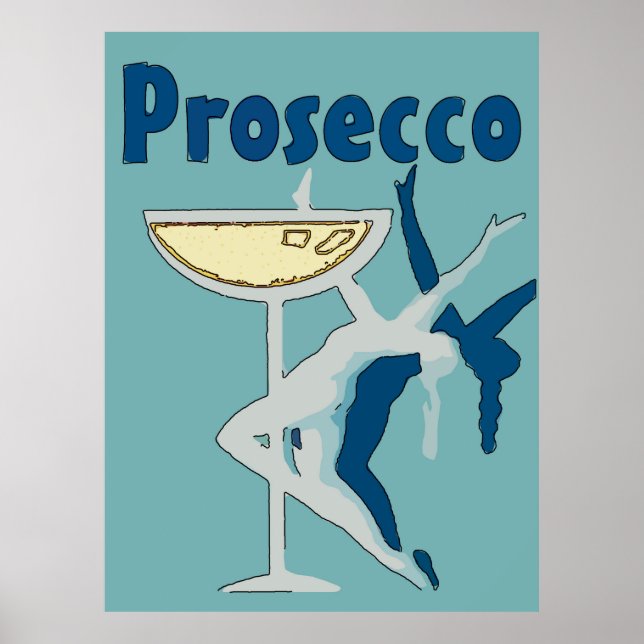 Póster Prosecco Dancer (Frente)