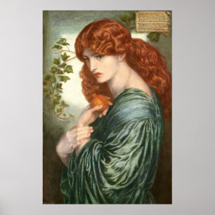 Póster Proserpine por Rossetti