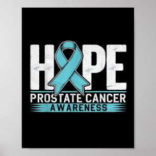 Poster Prostata Sensibilização Mês Esperança Cancer Surv