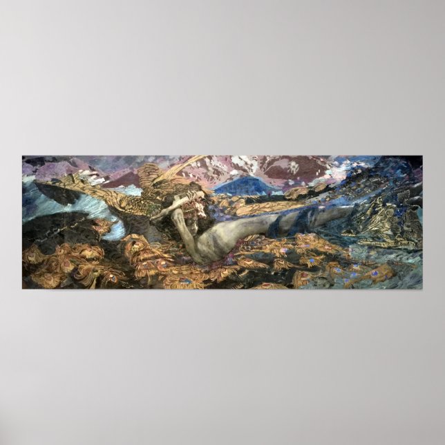 Poster Prostrato de Demônio Fallen (Frente)