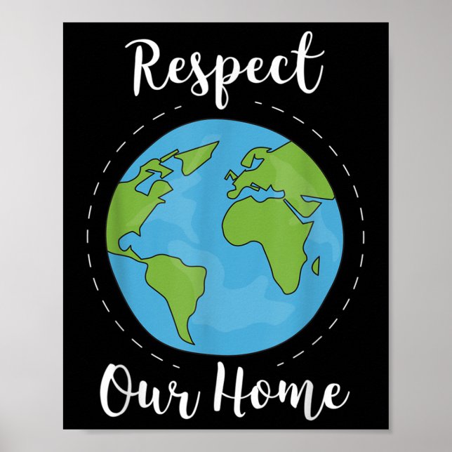 Poster Proteção ambiental contra o aquecimento global (Frente)