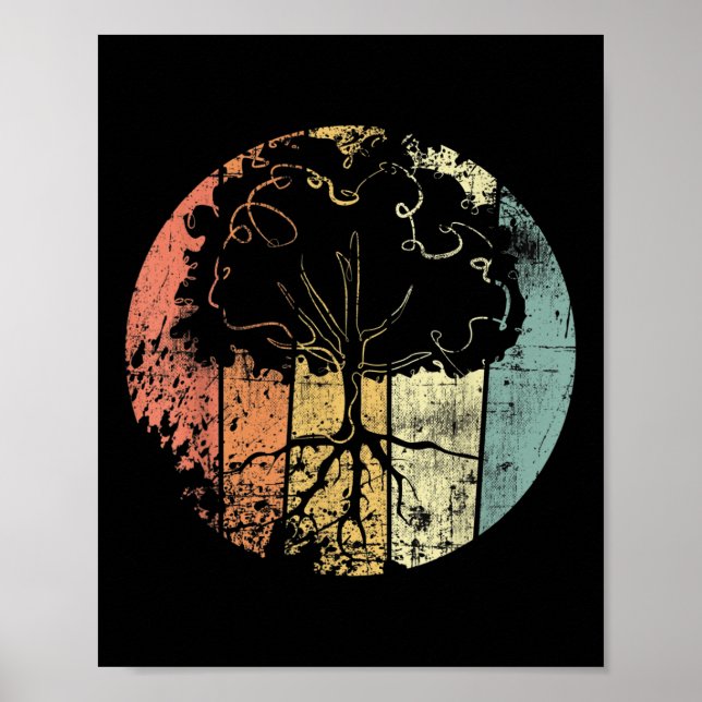 Poster Proteção ambiental do ambiente através do Tree Vin (Frente)