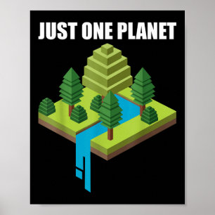 Poster Proteção Ambiental Retroativa Apenas Clima Planeta