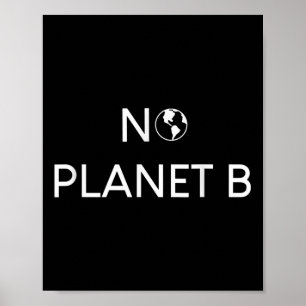 Poster Proteção Ambiental Sem Planeta B