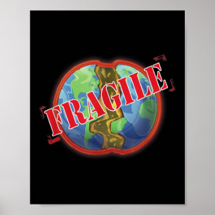 Poster Proteção Climática, Reserva da Terra Frágil E Prot