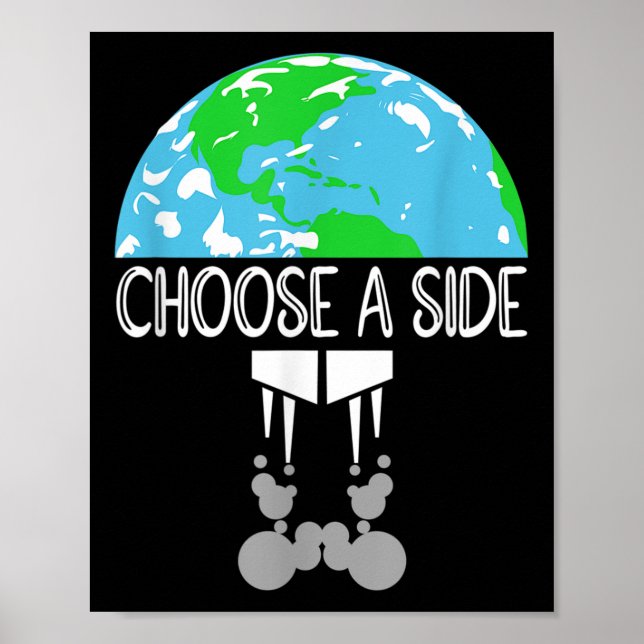 Poster Proteção da Natureza, Aquecimento de Ar Condiciona (Frente)