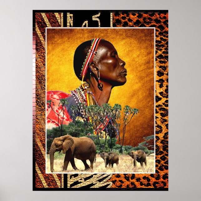 Poster Proteção do Reino Animal (Frente)