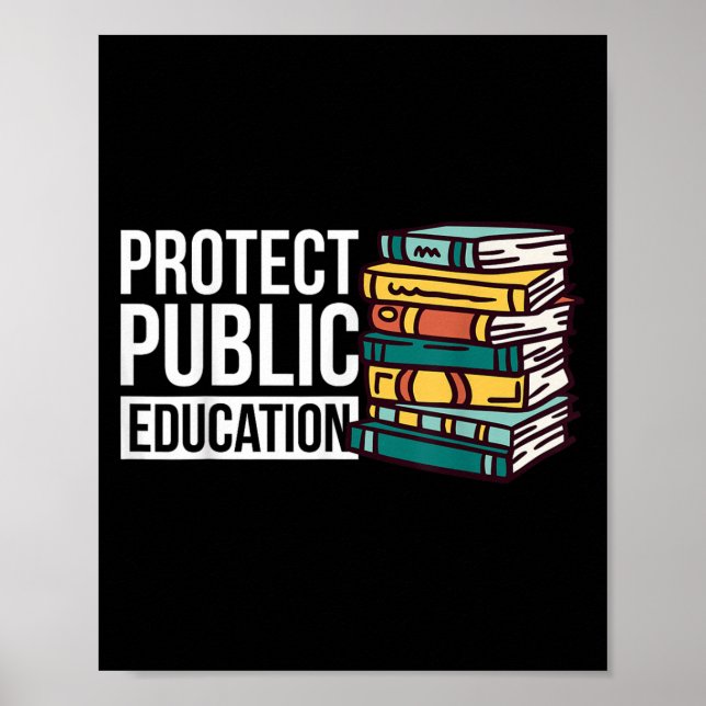 Poster Protect Public Education  (Frente)