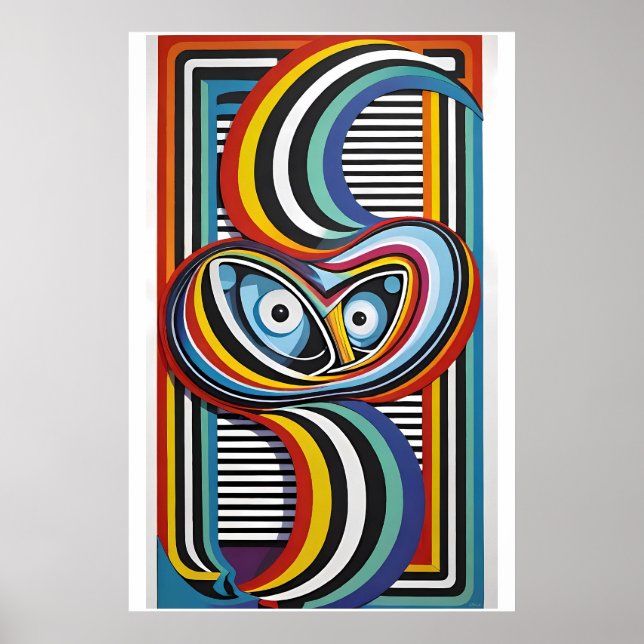 Poster Protegendo Você De Ver Muita Arte - Ken Gage (Frente)