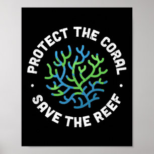 Poster Proteger O Coral Salvar O Recife - Conservati Ocea